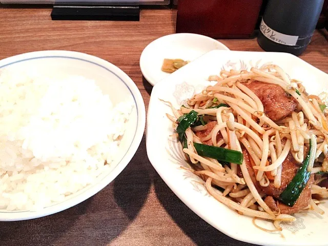 レバニラ炒め定食|こんどう かずゆきさん