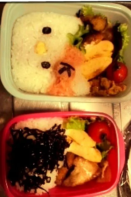 ブサイクになっちゃったキティーちゃんお弁当((((；ﾟДﾟ)))))))笑|後藤優花さん