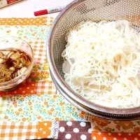 Snapdishの料理写真:素麺！|はなさん