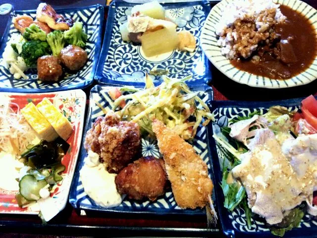 新宿で女子会ランチ♡和食ビュッフェ〜ヾ(*´∀｀*)ﾉｷｬｯｷｬ|shinoさん