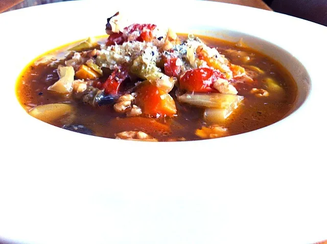 １５種野菜の食べるミネストローネ|信太さん