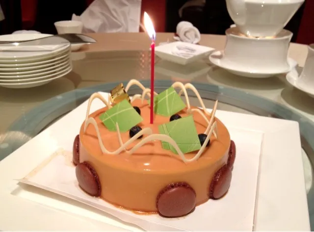 First birthday cake of 2012|Larry Chuさん