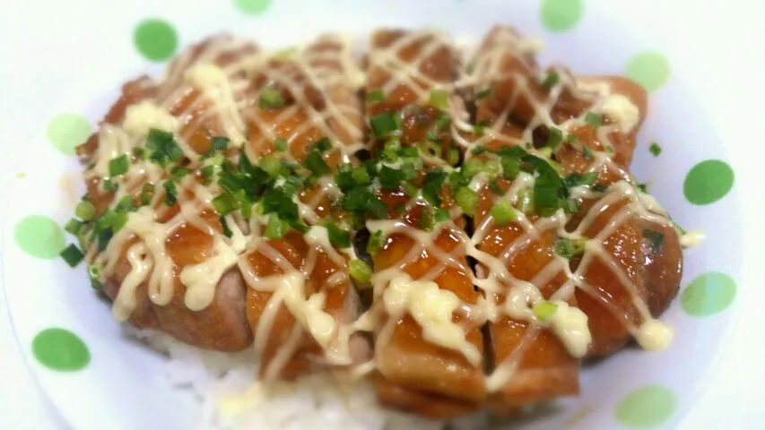 鶏の照りマヨ丼|安見愛さん