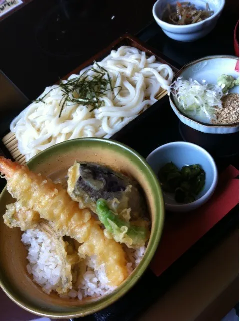 天丼＆うどん御膳|hirolynさん