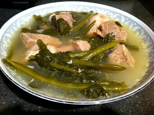 Filipino specialty Sinigang-pork in tamarind sauce|Abby Macalinoさん