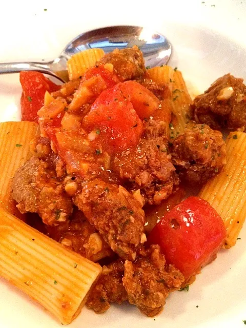 Pasta with Italian Sausage|I'm a pasta lover ..さん