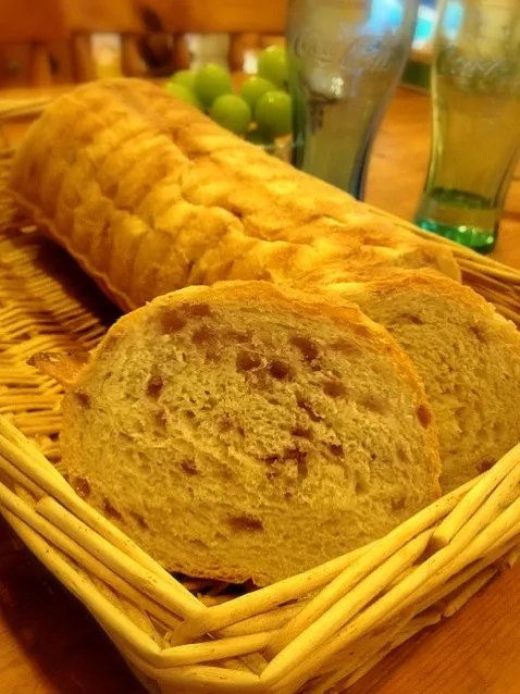 ブルーベリー味ラウンド食パンスライス☆|くららさん