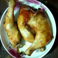 Snapdishの料理写真:ไก่อบ|tewikaさん