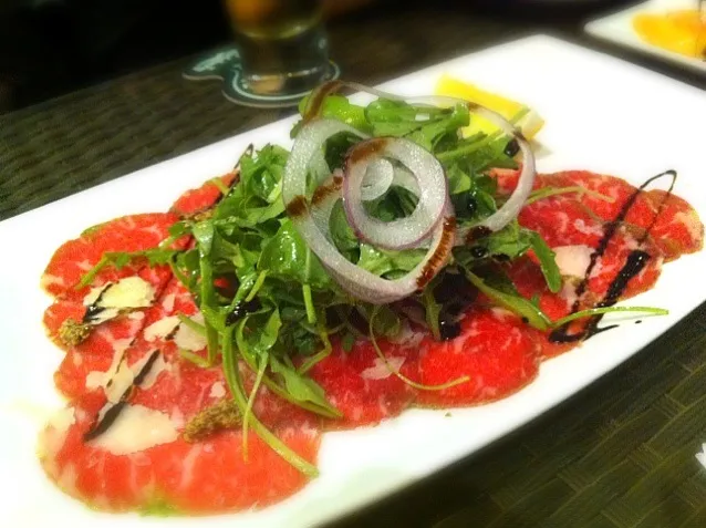 Snapdishの料理写真:Australian Wagyu Beef Carpaccio|Jeryさん