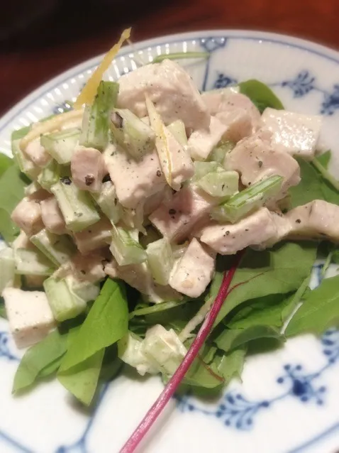 Snapdishの料理写真:Chicken salad with lemon|gigiさん