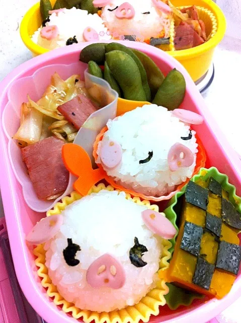 今日の幼稚園のお弁当(^-^)/|icyoさん