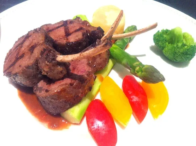 wagyu lamb rack|skyblueさん