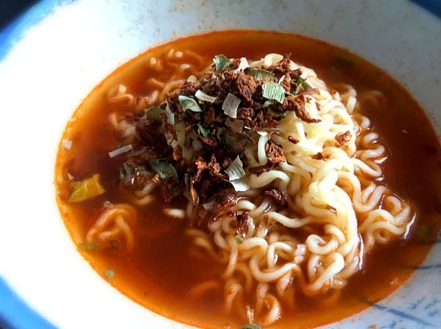 Spicy Korean instant noodle|PeonyYanさん