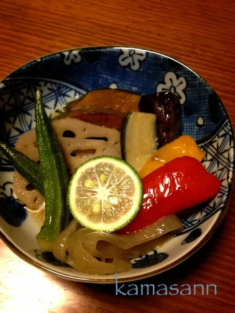 Snapdishの料理写真:揚げ浸し|かまさん