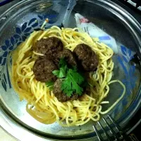 meatball aglio olio|keithさん