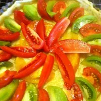 heirloom tomato tart|katie churchさん