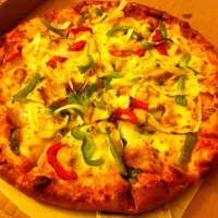 Snapdishの料理写真:thai curry pizza|iceさん