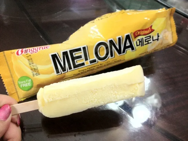 banana korea icecream🇰🇷|mesさん