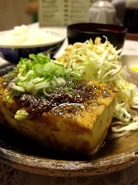 Tofu steak 厚切り木綿豆腐すてーき|yukさん