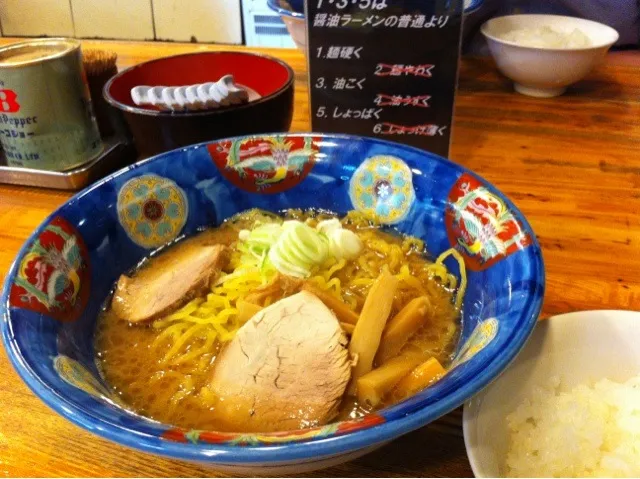 札幌醤油ラーメン1・3・5|塩豚骨さん