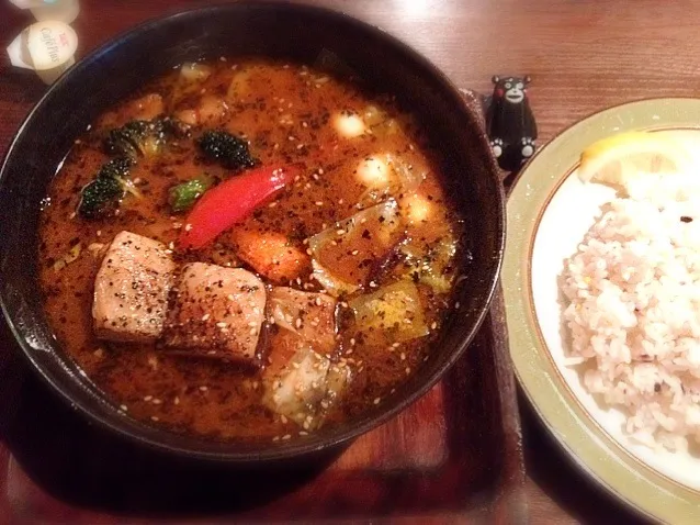 とろとろ炙り焙煎角煮|大阪カレー部長さん