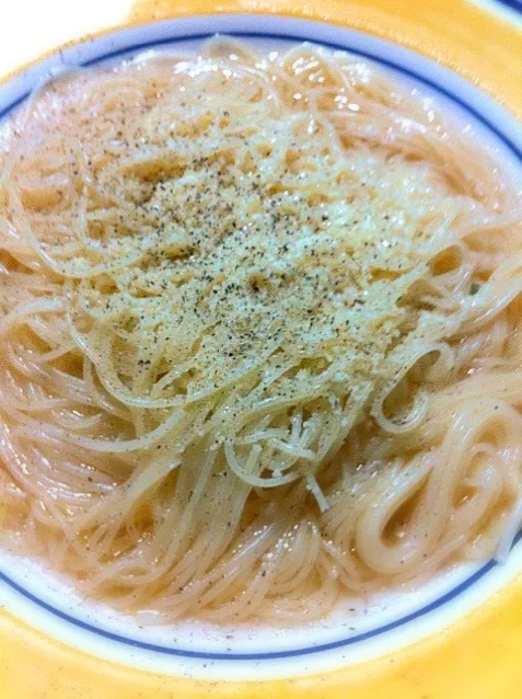 〆は相変わらずのパスタです！|Yoshinobu Nakagawaさん