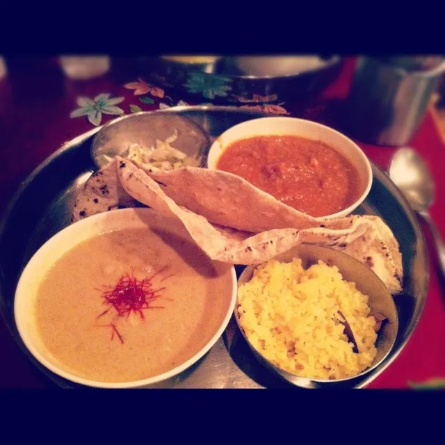 チキン＆ココナッツカレー チャパティ🍴✨|ちょこまる☻さん