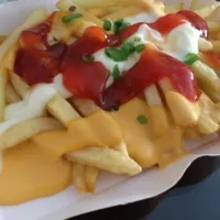 KFC cheese fries|Hafiさん