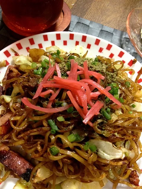 ホクホク焼きじゃがいも入り宇都宮やきそば♪( ´▽｀)|ゆき☆さん