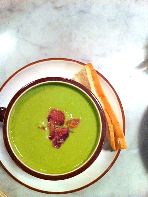 green peas soup|Nathalie Straversさん