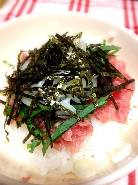 ネギトロ丼|ラブピースさん