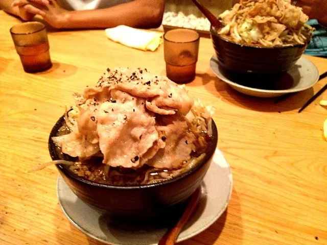 大阪黒醤油ラーメン全男盛り|焼きのりさん