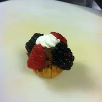 berry & chocolate mousse tartlet|Justin Ramosさん