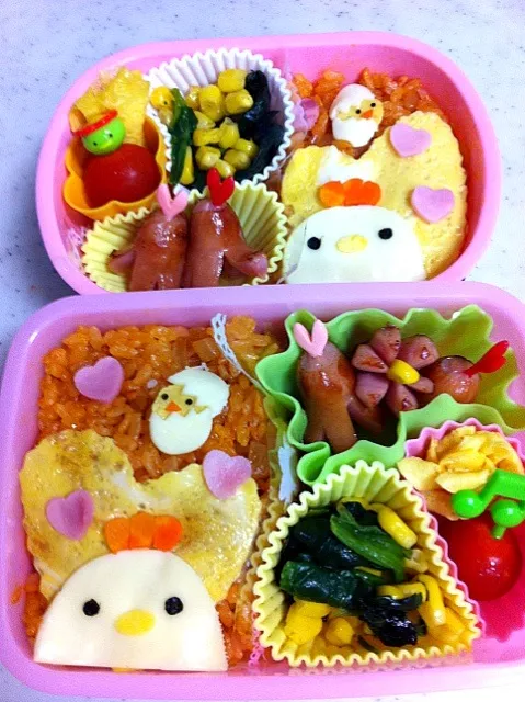 今日の幼稚園のお弁当(^^)|icyoさん