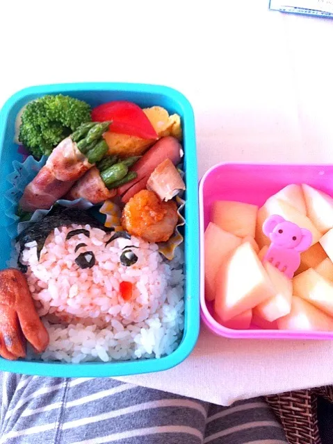 クレヨンしんちゃん弁当|かれんままさん