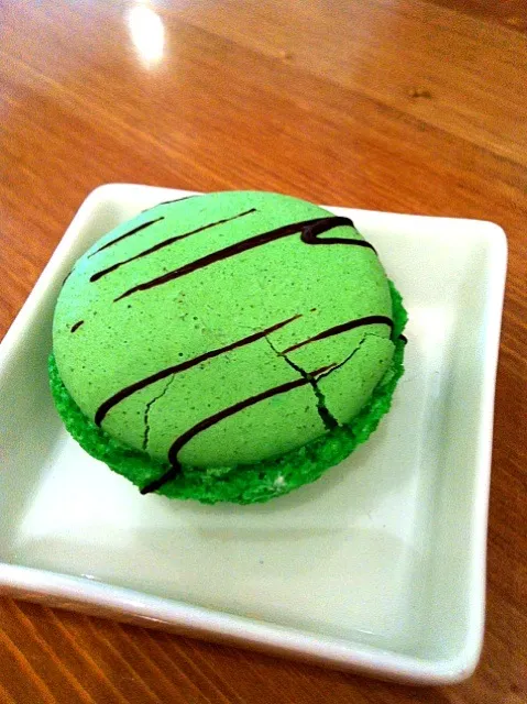 green tea macaron|laumeikuanさん