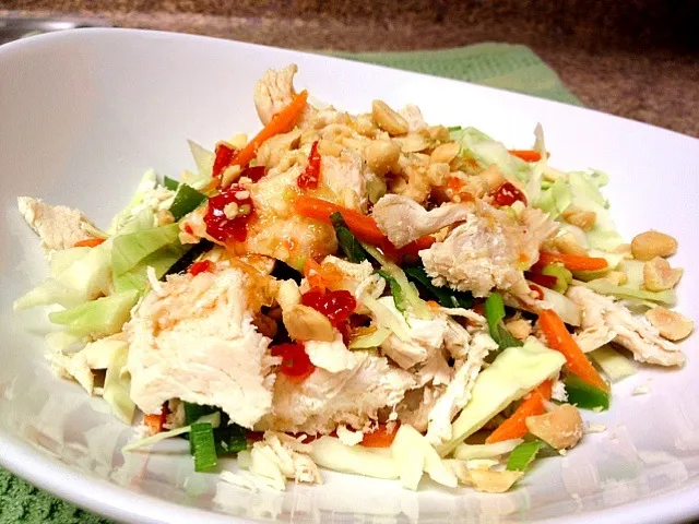 Asian Chicken Salad w Sesame Chili Vinaigrette|christieさん