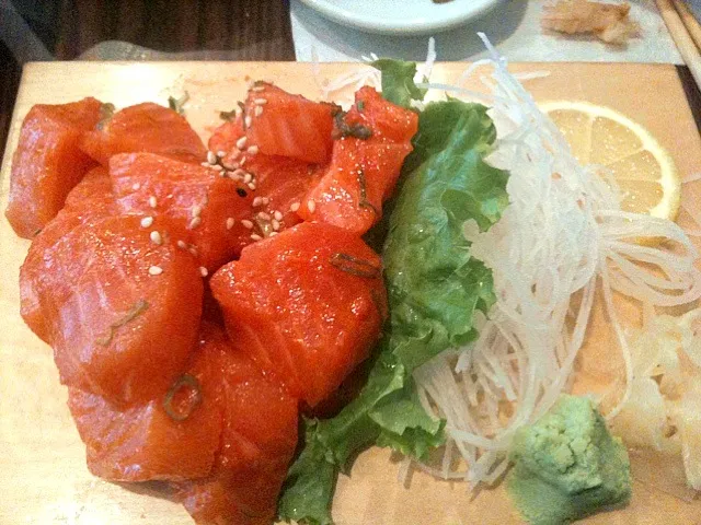 Spicy Salmon Sashimi|Tim Millwardさん