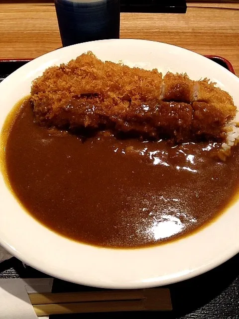 Snapdishの料理写真:ロースカツカレー|プラムてつ。さん