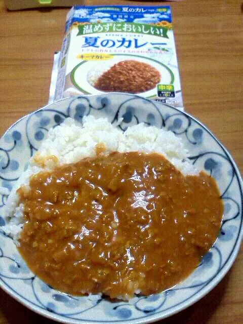 温めずにおいしい！ 夏のカレー キーマカレー|夏海さん