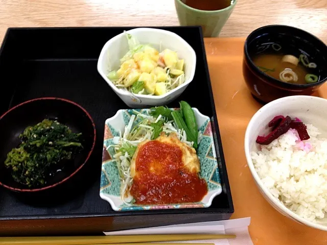 チキンピカタトマトソース他|すかラインさん