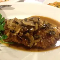 Snapdishの料理写真:stuffed veal chop|micky chanさん