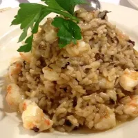 Snapdishの料理写真:risotto with shrimp|micky chanさん