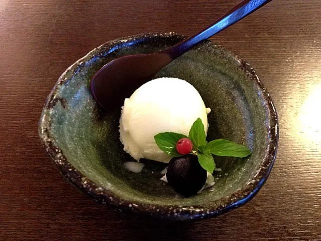 デザートの塩バニラアイス♫|*takahiro✩さん