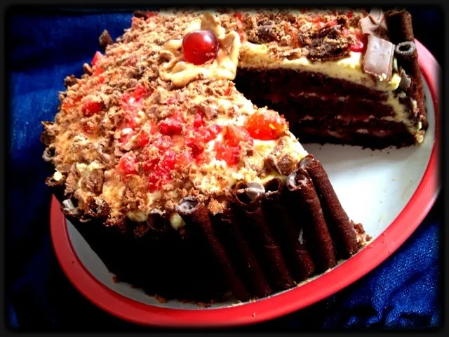 black forest gateau|shafiyaさん