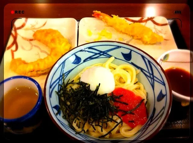 明太釜玉うどん|にんかさん