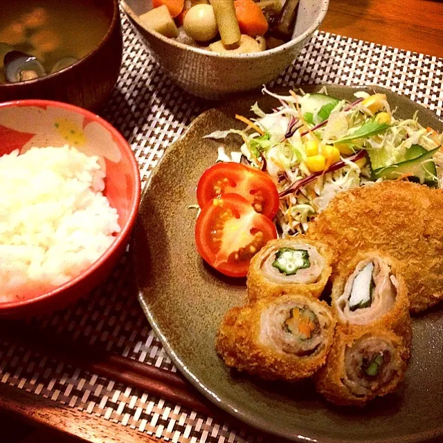 晩ご飯♡|かなこさん