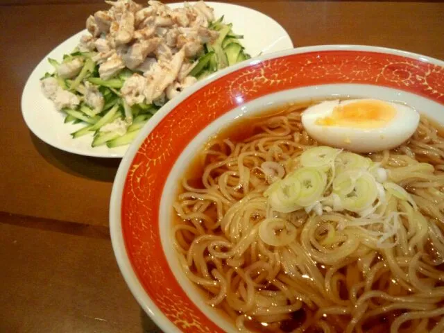 ラーメン　棒々鶏|ゆらりさん