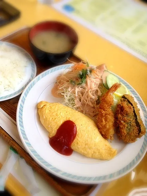 有明町大島子ドルフィン ランチ650円ドリンク付き|みちるさん