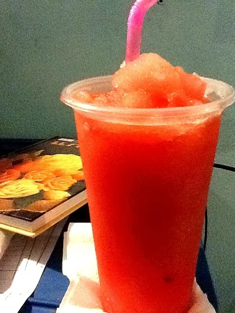 Watermelon smoothie🍉|Love Eatさん